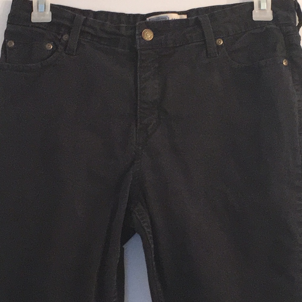 Levis Black Denim Bootcut Jeans Misses 14 M